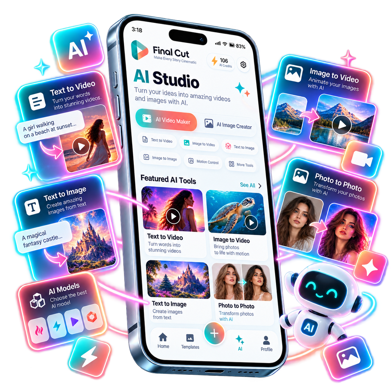Final Cut AI Studio tools